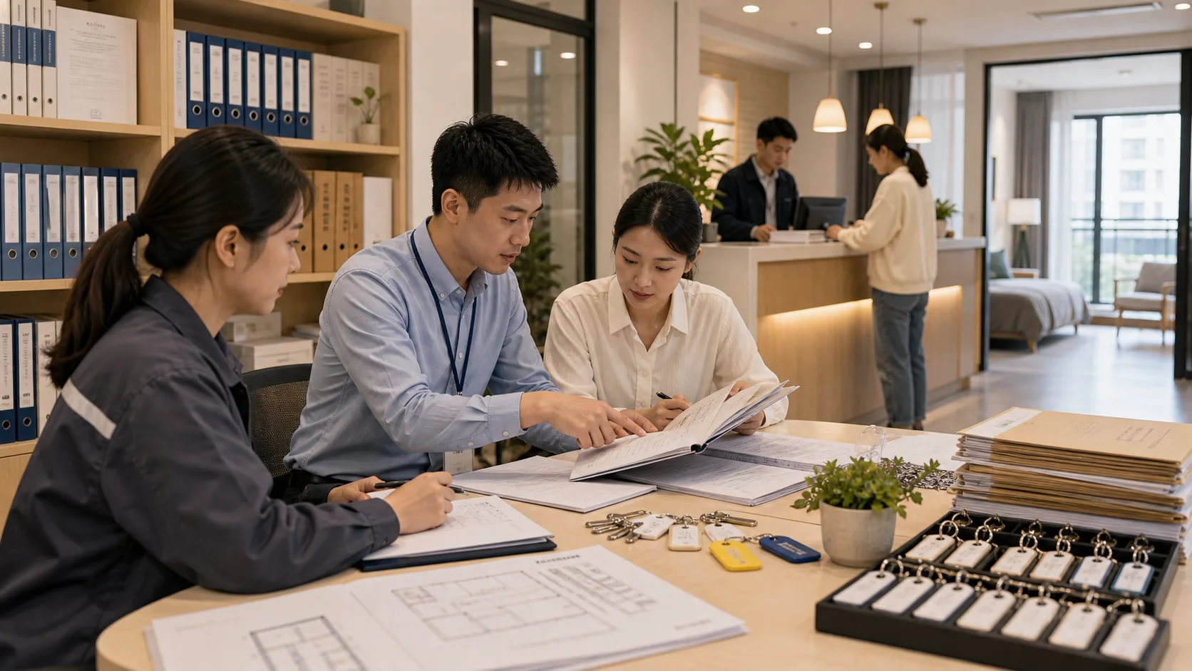 全房通资产运营与长租公寓场景配图