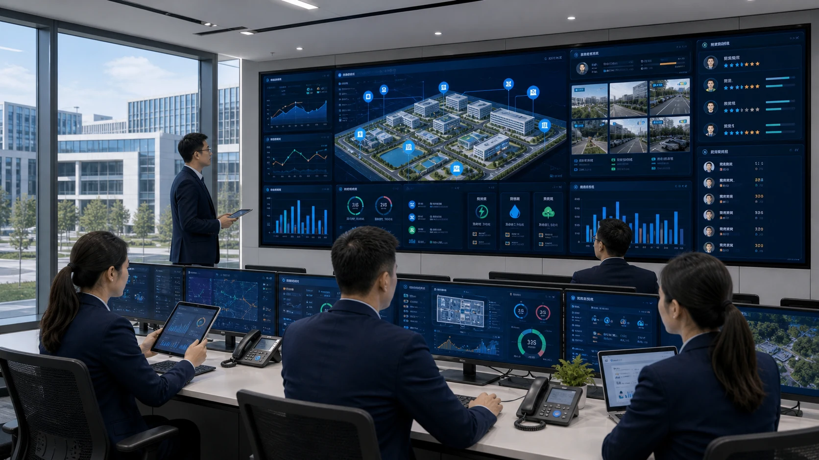 全房通资产运营与智慧园区场景配图