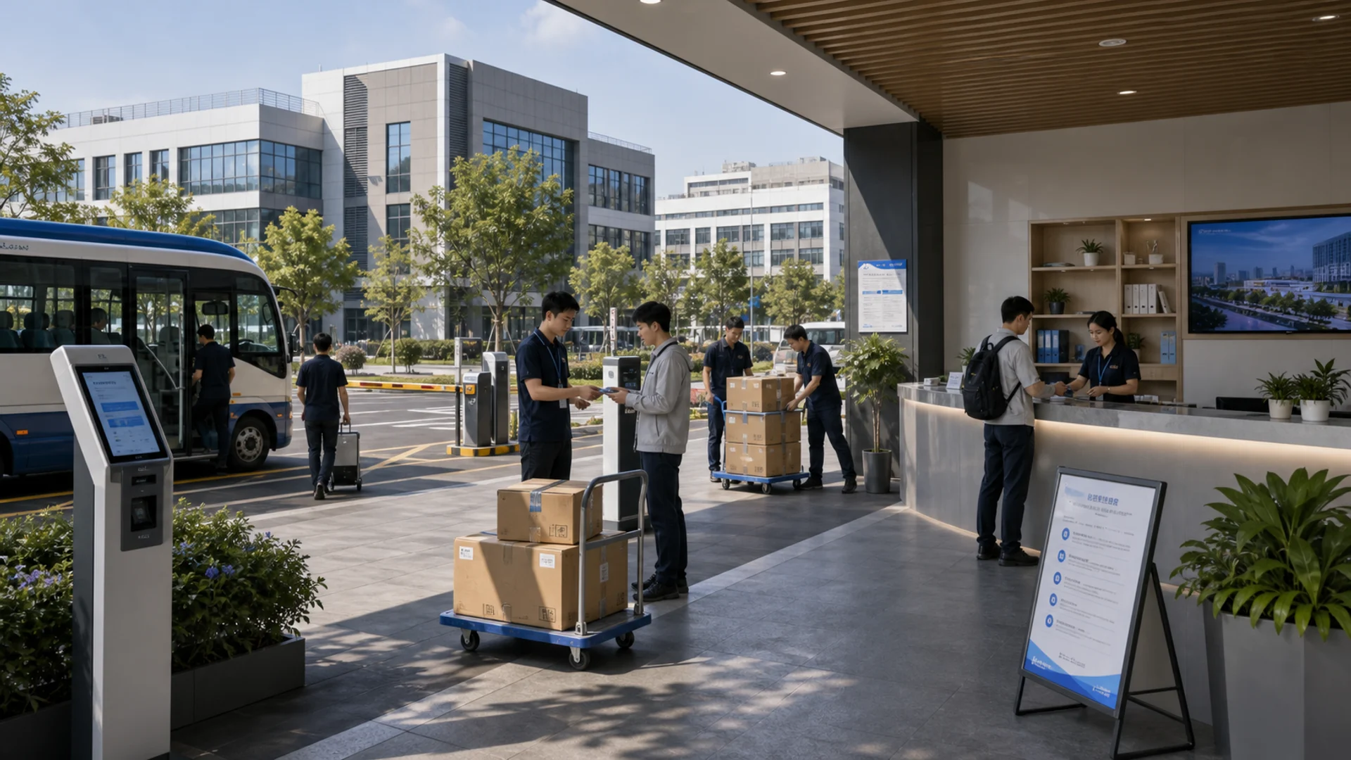 全房通资产运营与智慧园区场景配图