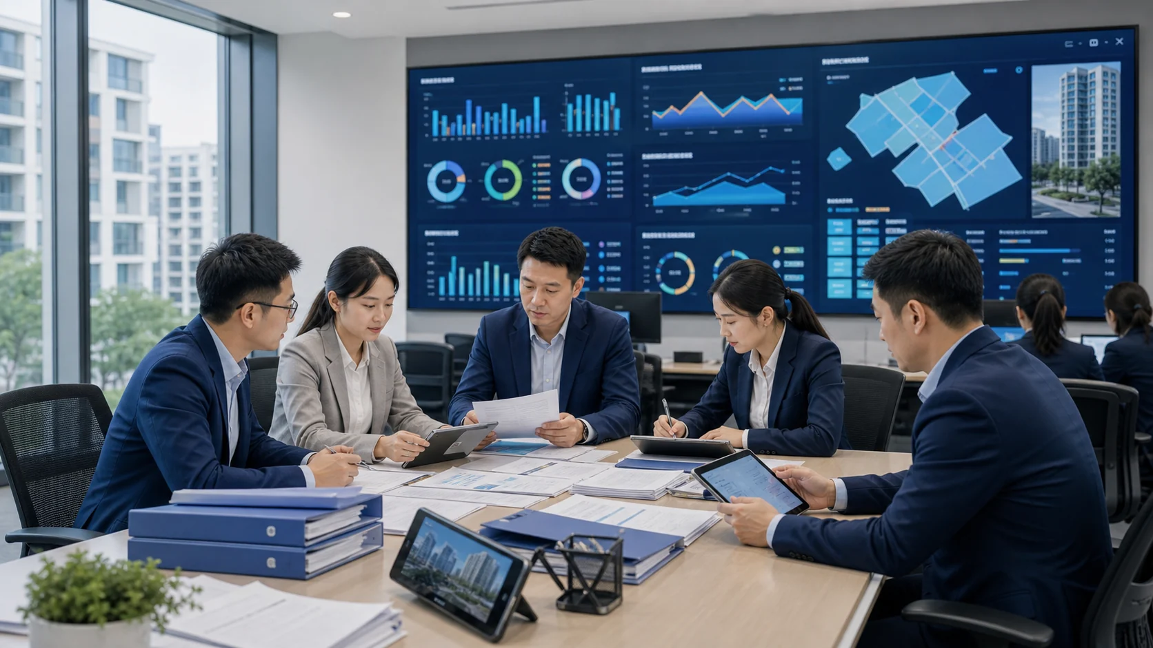全房通资产运营与长租公寓场景配图